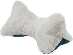 Alternative view of Oreiller Estelle, 34×20 cm, vert/gris