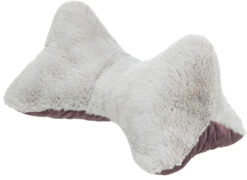 Alternative view of Oreiller Estelle, 34×20 cm, baie/gris