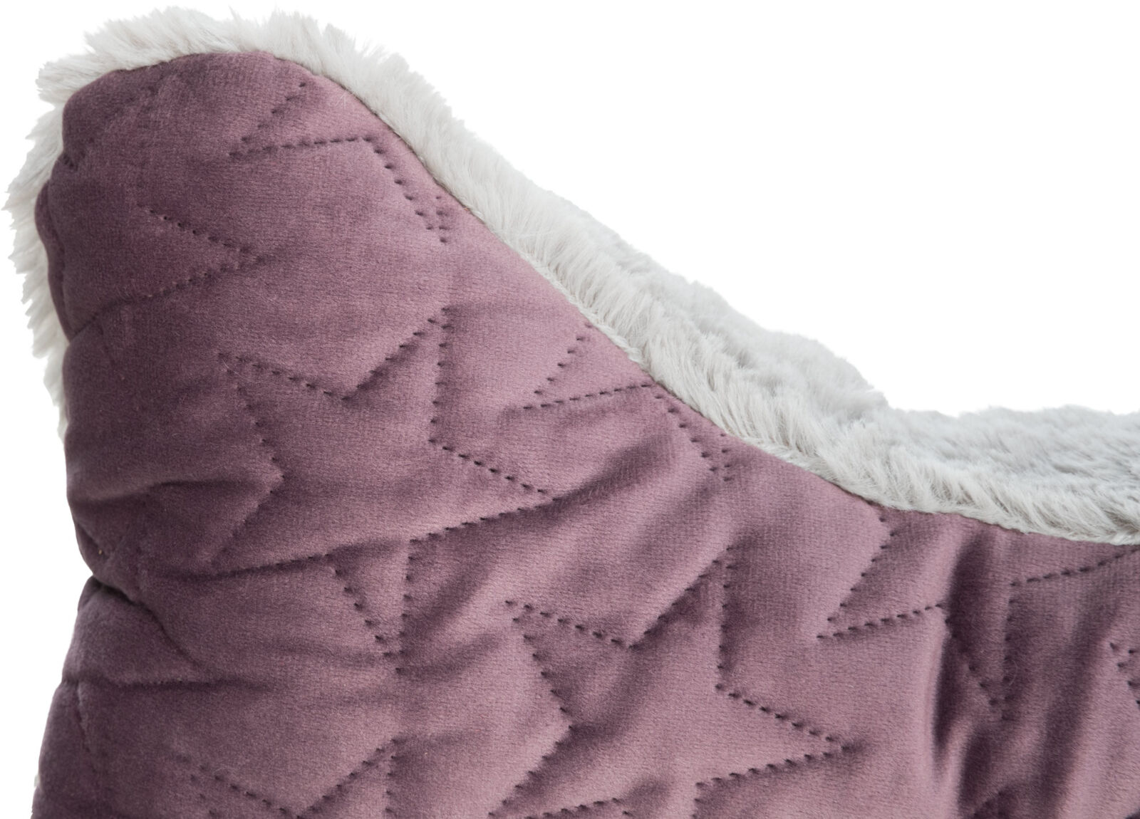 Oreiller Estelle, 34×20 cm, baie/gris Oreiller Estelle, 34×20 cm, baie/gris