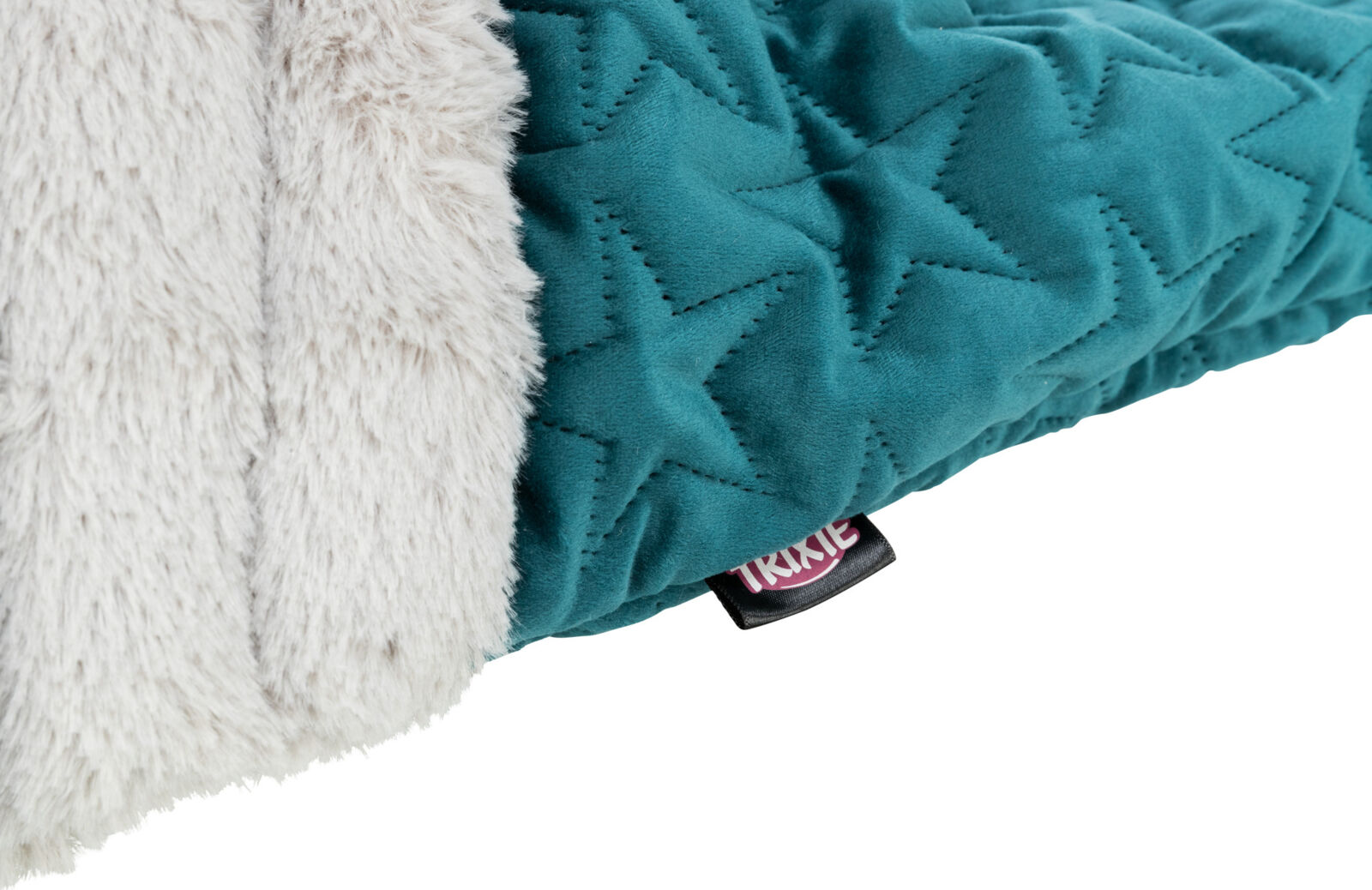 Sac douillet Estelle, 34×20×45 cm, vert/gris Sac douillet Estelle, 34×20×45 cm, vert/gris