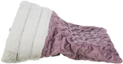 Alternative view of Sac douillet Estelle, 34×20×45 cm, baie/gris