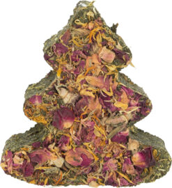 Xmas Arbre de Noël avec carottes/fleurs, 90 g