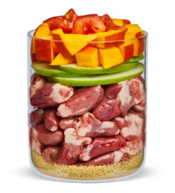 Alternative view of Chiots, poulet a. courge, camomille+tomate