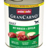 Animonda, Hund, GranCarno Adult m. Hirsch+Apfel