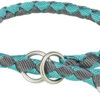 Cavo Zug-Stopp-Halsband, aqua/grafit