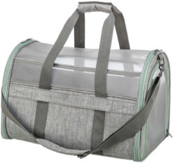 Sac Dillon, 33×32×54cm, gris/menthe