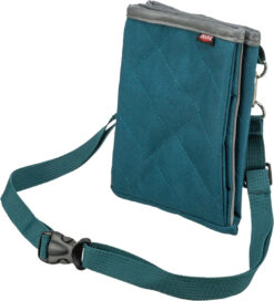 Alternative view of Sac à friandises Twin, 15×18×2,5cm, pétrole