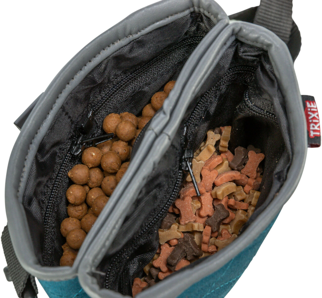 Sac à friandises Twin, 15×18×2,5cm, pétrole Sac à friandises Twin, 15×18×2,5cm, pétrole