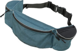 Alternative view of Saccoche Baggy Belt, sangle ventrale: 62-125cm, bleu