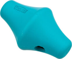 Snack-toupie, en caoutchouc naturel, 12cm, pétrole