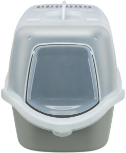 Alternative view of Bac à litière Vico Open Top, av. couvercle, gris clair/blanc