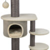 Arbre à chat Marcello, 140cm, gris