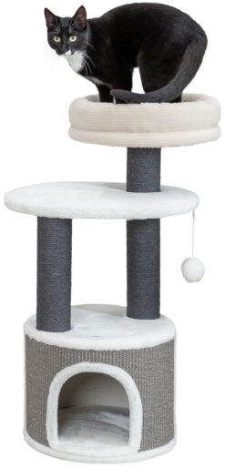 Alternative view of Arbre à chat Marco, 85cm, blanc/beige