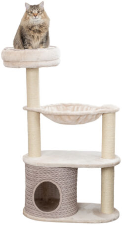 Alternative view of Arbre à chat Livia, 114 cm, gris clair/sable