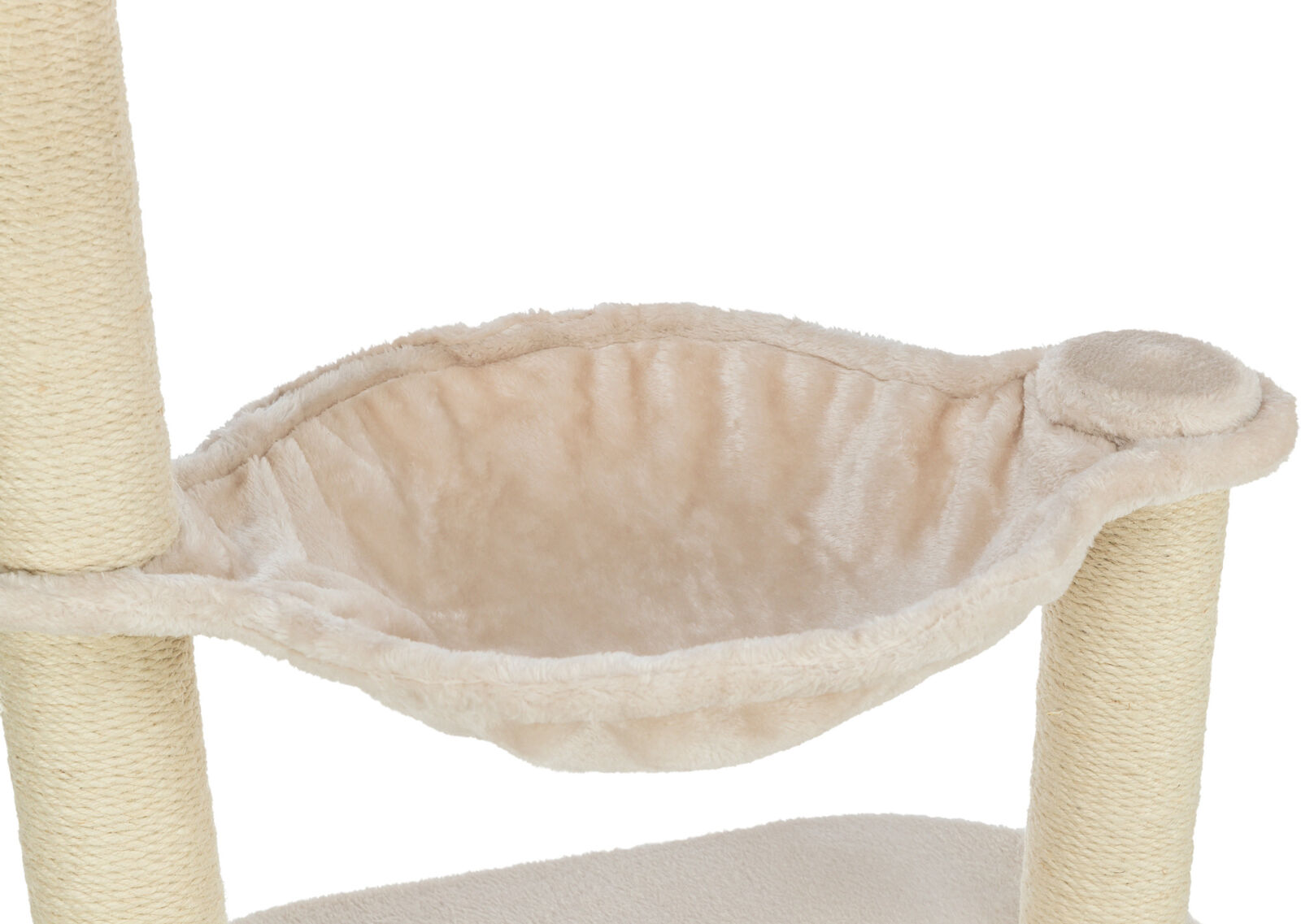 Arbre à chat Livia, 114 cm, gris clair/sable Arbre à chat Livia, 114 cm, gris clair/sable