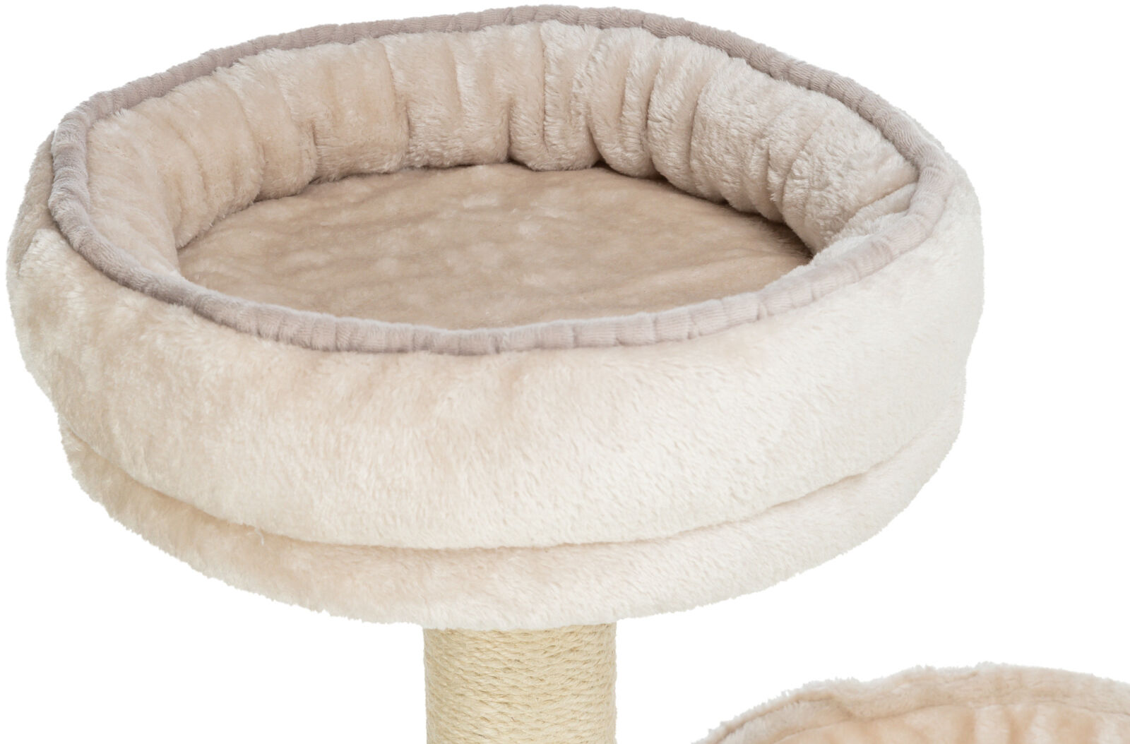 Arbre à chat Livia, 114 cm, gris clair/sable Arbre à chat Livia, 114 cm, gris clair/sable