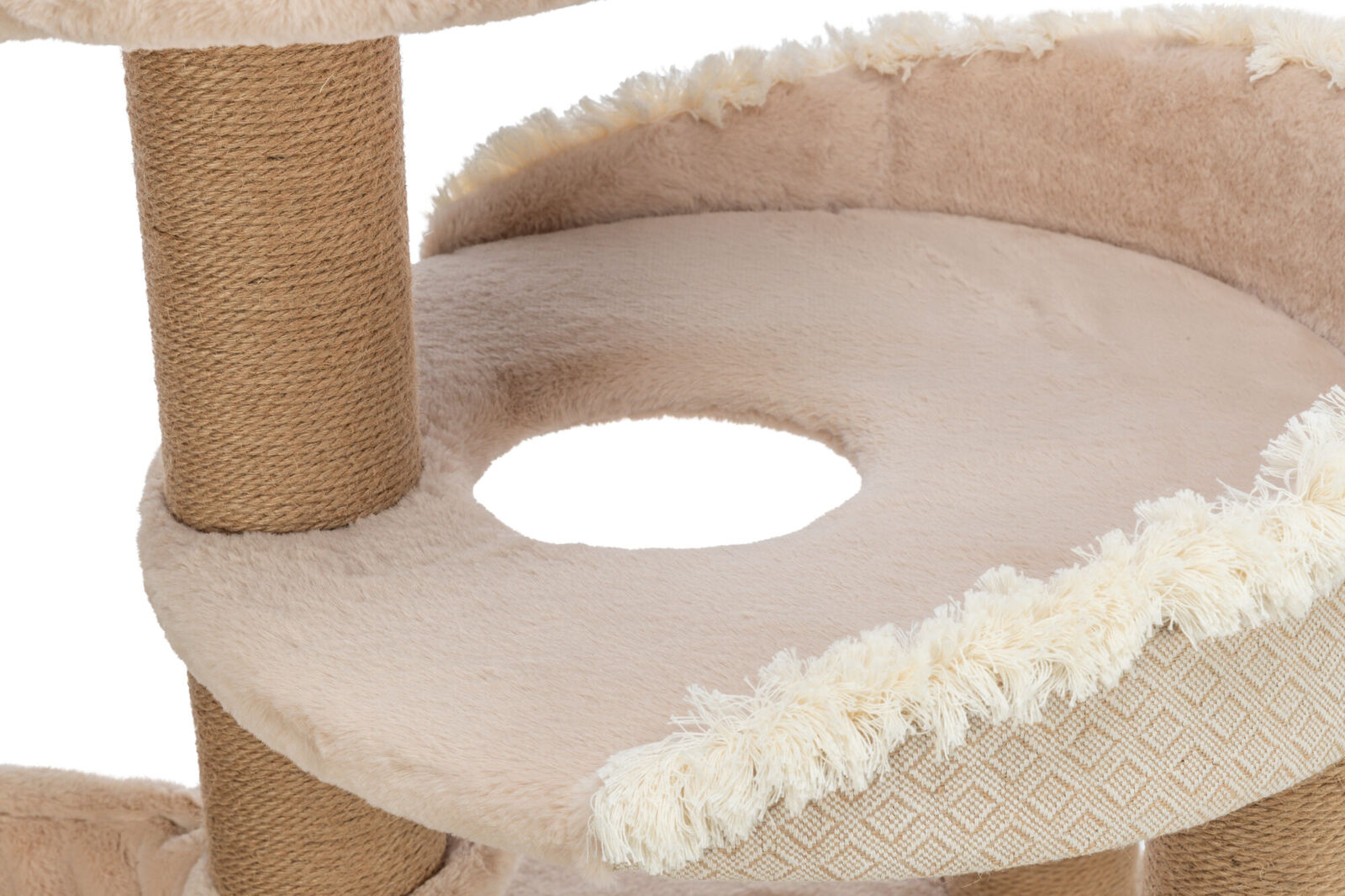 Arbre à chat Boho Filippo, 114cm, beige Arbre à chat Boho Filippo, 114cm, beige