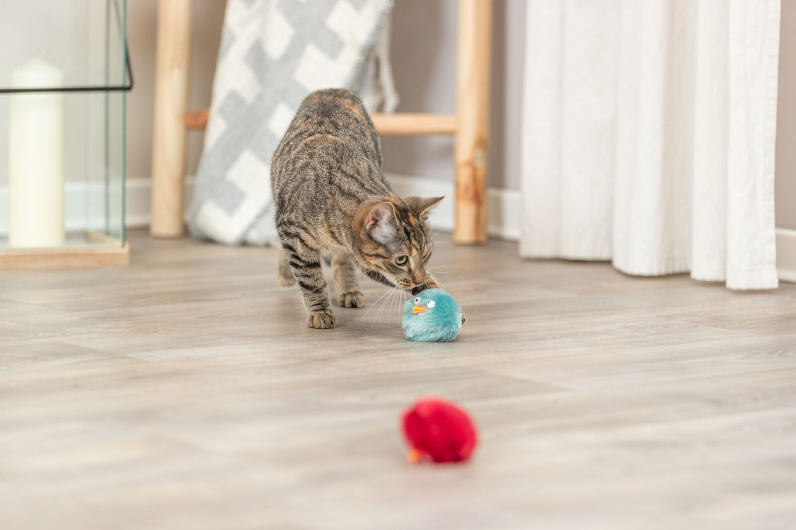 Balle hochet, en peluche, ø 6cm nur per VE 18 Balle hochet, en peluche, ø 6cm nur per VE 18