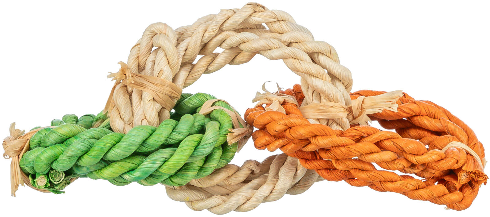 Jouet, en feuille de maïs, ø 6×15cm Jouet, en feuille de maïs, ø 6×15cm