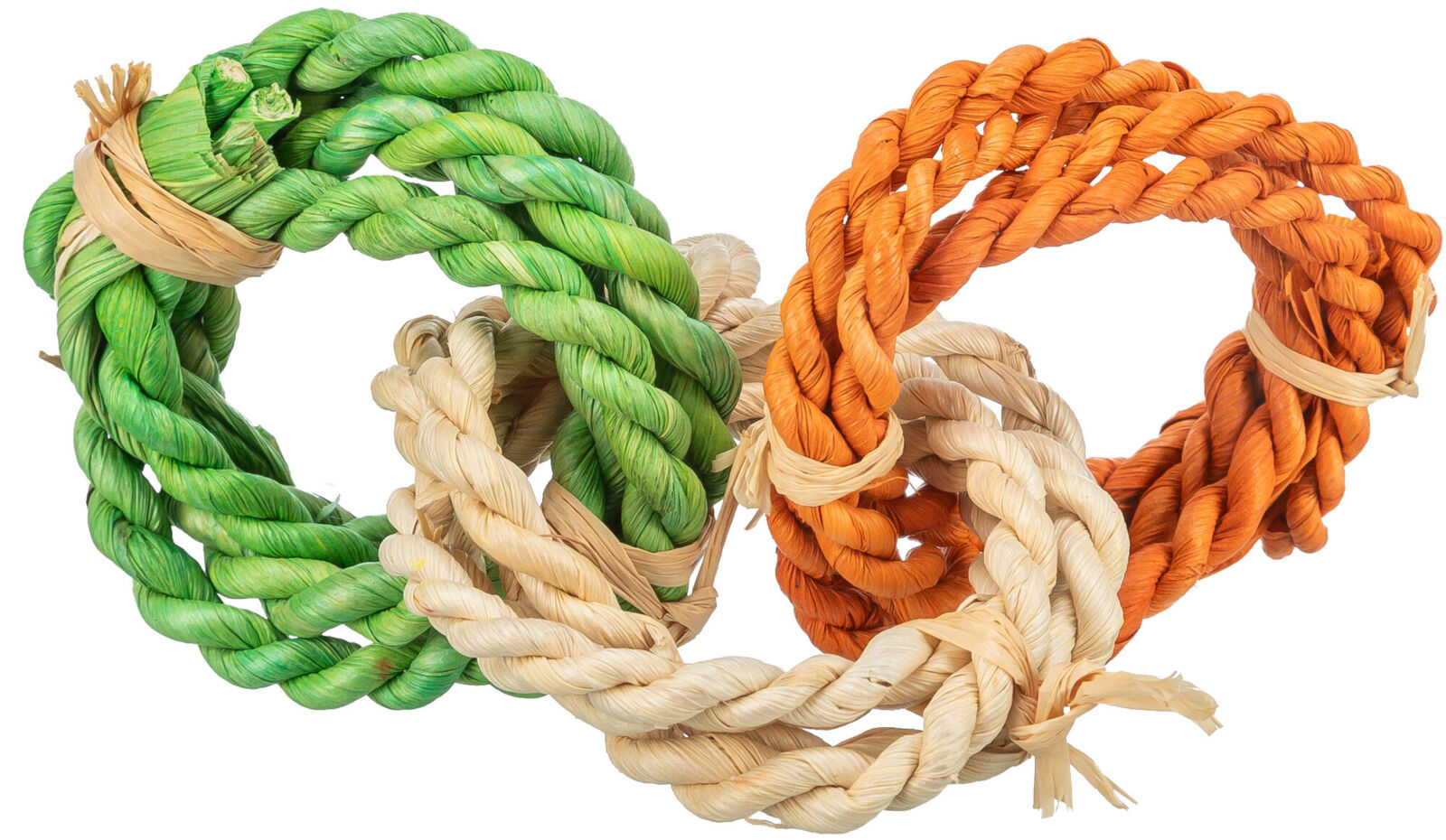 Jouet, en feuille de maïs, ø 6×15cm Jouet, en feuille de maïs, ø 6×15cm