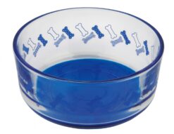 Ecuelle verre, 0,4 l/ø12cm, bleu
