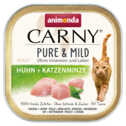 Animonda, chat Carny Pure+Mild Adult poulet+mente