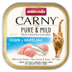 Animonda, chat Carny Pure+Mild Adult poulet+cabillaud