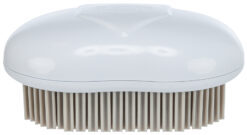 Brosse textile et dammeublement, en TPR, 7×10cm, gris
