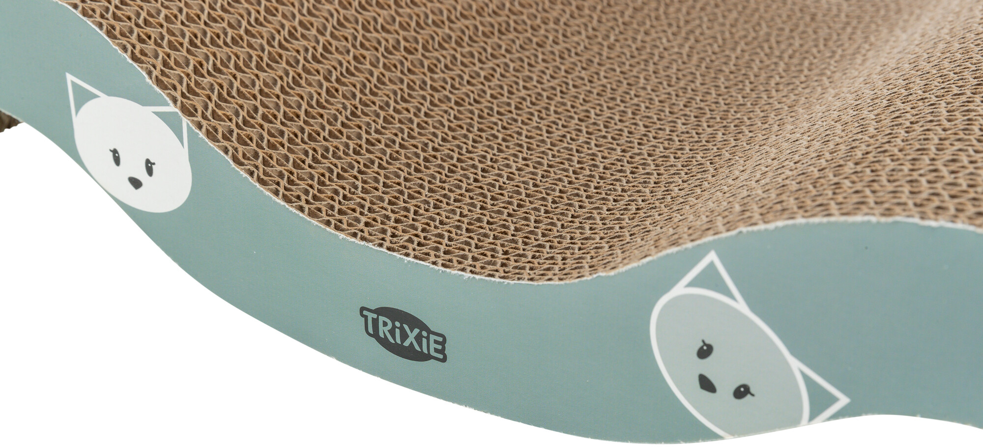 Kratzwelle Mimi, 50×9×23cm, mint Kratzwelle Mimi, 50×9×23cm, mint