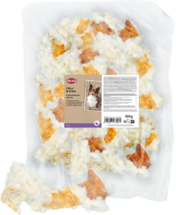 Peau de lapin avec fourrure, 500 g