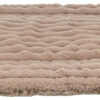 Matelas Lonni, velours côtelé, brun clair