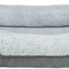 Vital lit Lino, angulaire, gris/gris clair