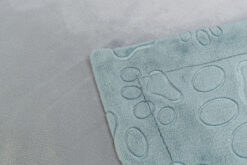 Alternative view of Couverture Barry, en peluche douce, bleu/gris