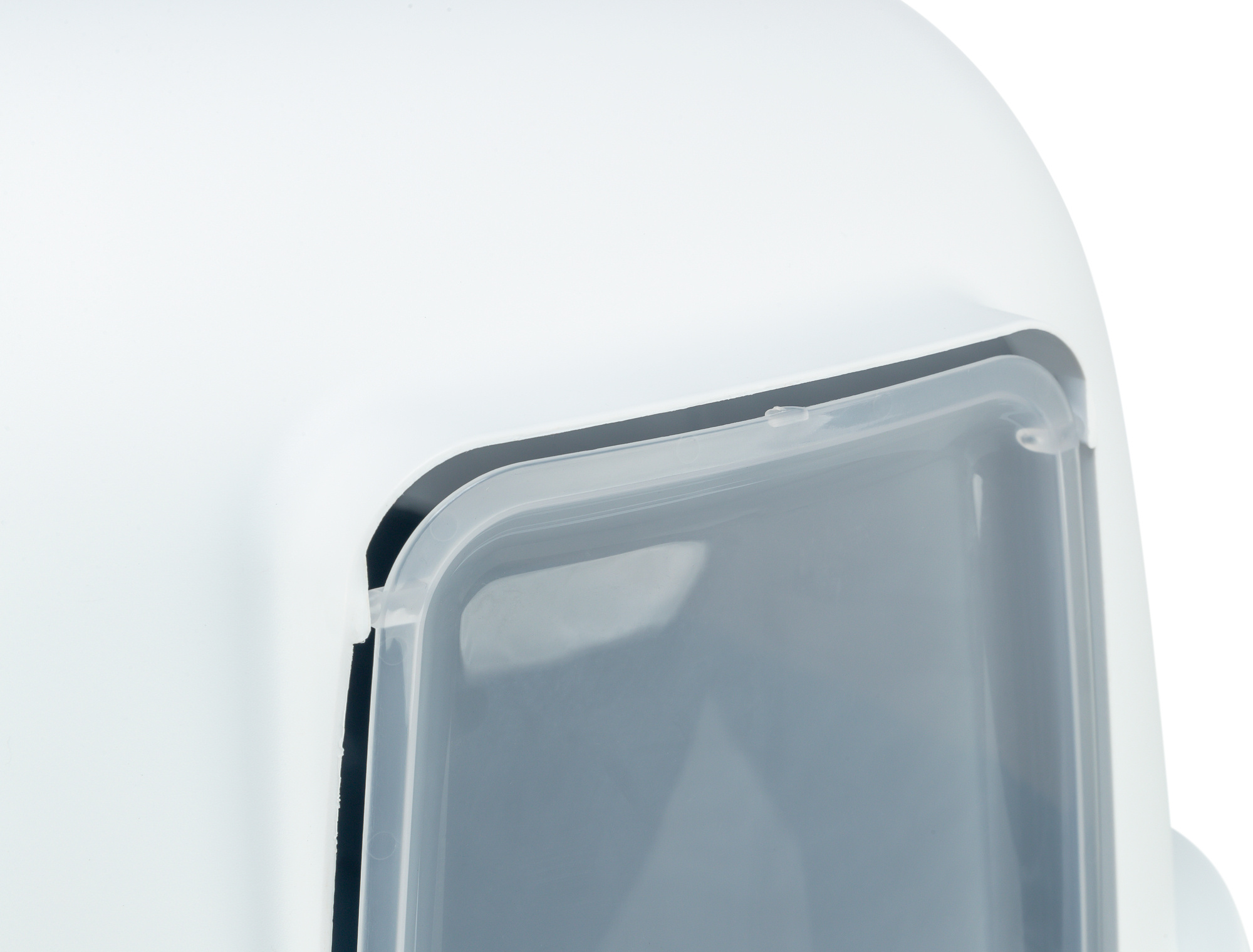 Bac à litière Primo XXL Top avec couvercle, bleu/blanc 56×47×71cm Bac à litière Primo XXL Top avec couvercle, bleu/blanc 56×47×71cm