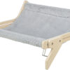 Hamac, en bois, non traité, 47×24×38cm, gris