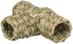 Tunnel mit Abzweiger, Hamster, Gras, 25×9×18cm