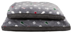 Xmas Coussin Yuki, 70×55cm, gris