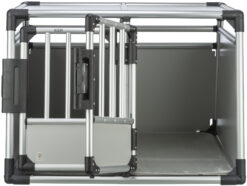 Alternative view of Double cage de transport, aluminium, 95x69x88cm