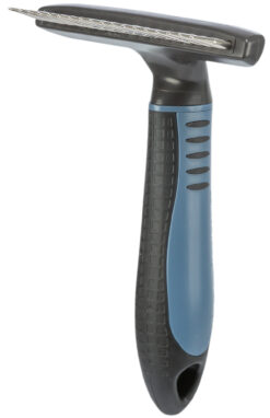 'Démêleur poil long, en plastique/poil métal