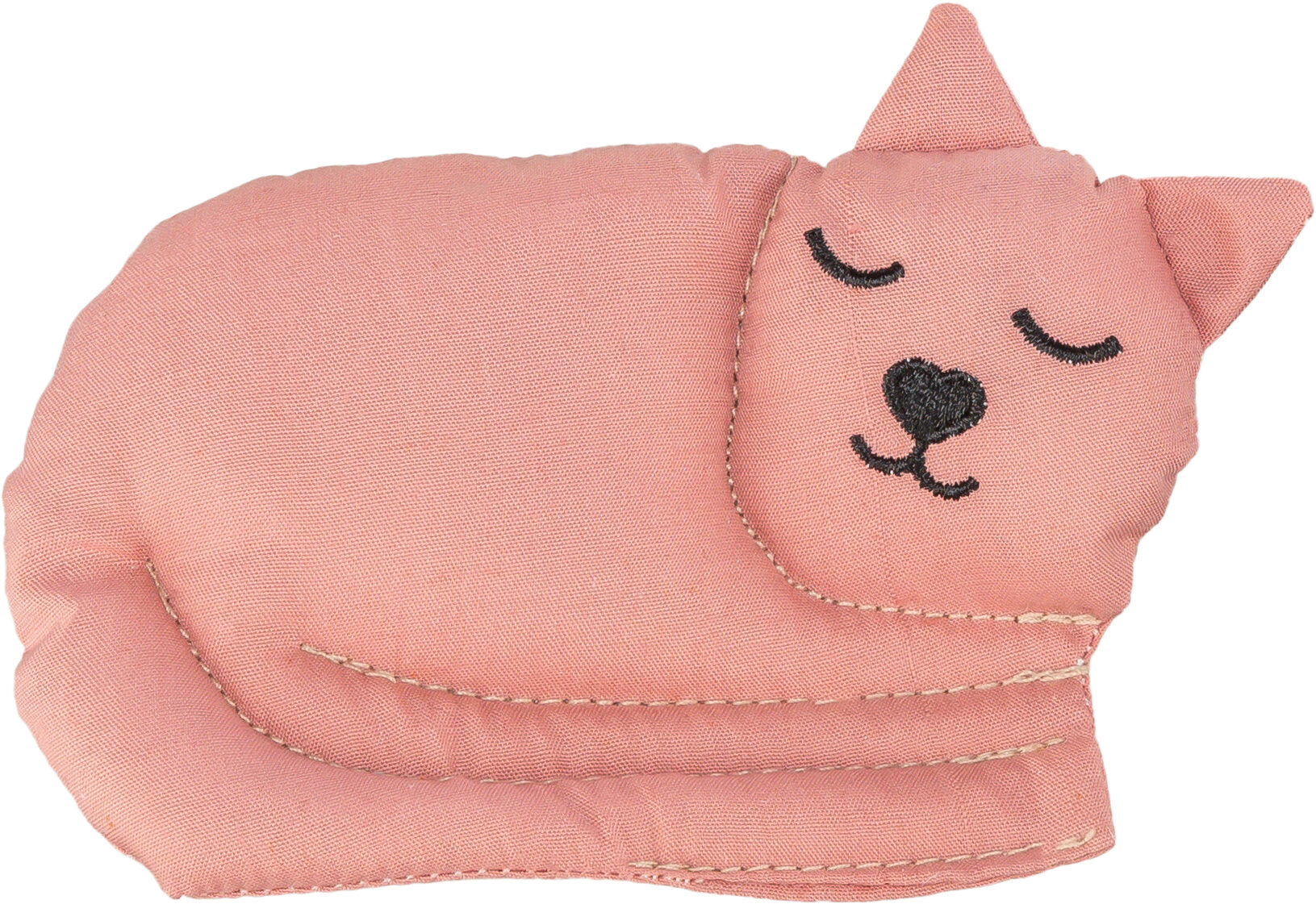 Chat, tissu, valériane, 13cm Chat, tissu, valériane, 13cm