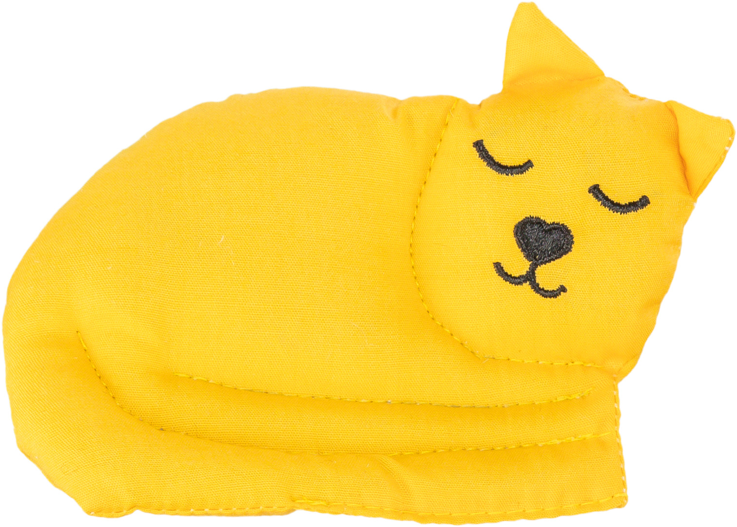 Chat, tissu, valériane, 13cm Chat, tissu, valériane, 13cm