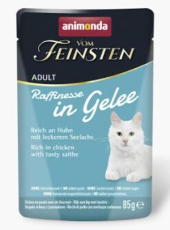 Animonda,ch. V. Fein. Ad., Raff. i. Gelee poul. a. saum.d.me