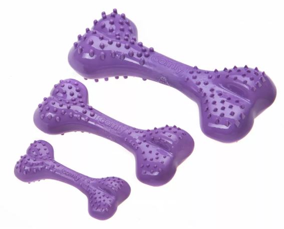 COMFY TOY DENTAL BONE MINT, LAVENDER 8,5cm COMFY TOY DENTAL BONE MINT, LAVENDER 8,5cm