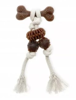 COMFY TOY DENTAL TOOTHER ECO WOODY BONE