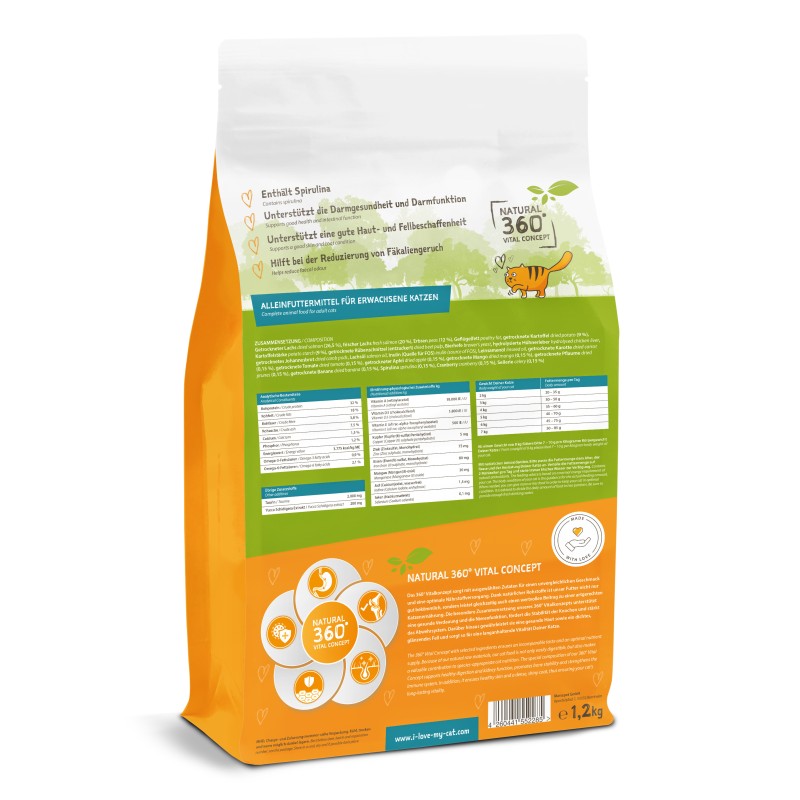 Bellfor Katze Trockenfutter Lachs 1,2Kg Bellfor Katze Trockenfutter Lachs 1,2Kg