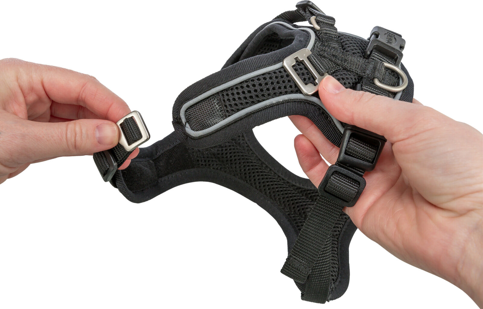 Premium FlexMesh Geschirr, wide fit, schwarz XS-S: 40-57cm/15 mm Premium FlexMesh Geschirr, wide fit, schwarz XS-S: 40-57cm/15 mm