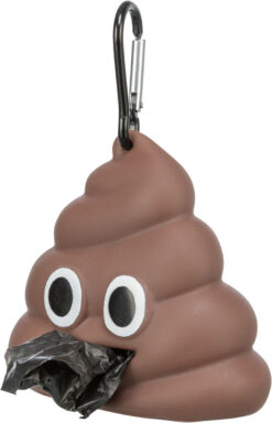 Alternative view of Distributeur de sacs, 8×5cm, 1 × 15 sacs, brun