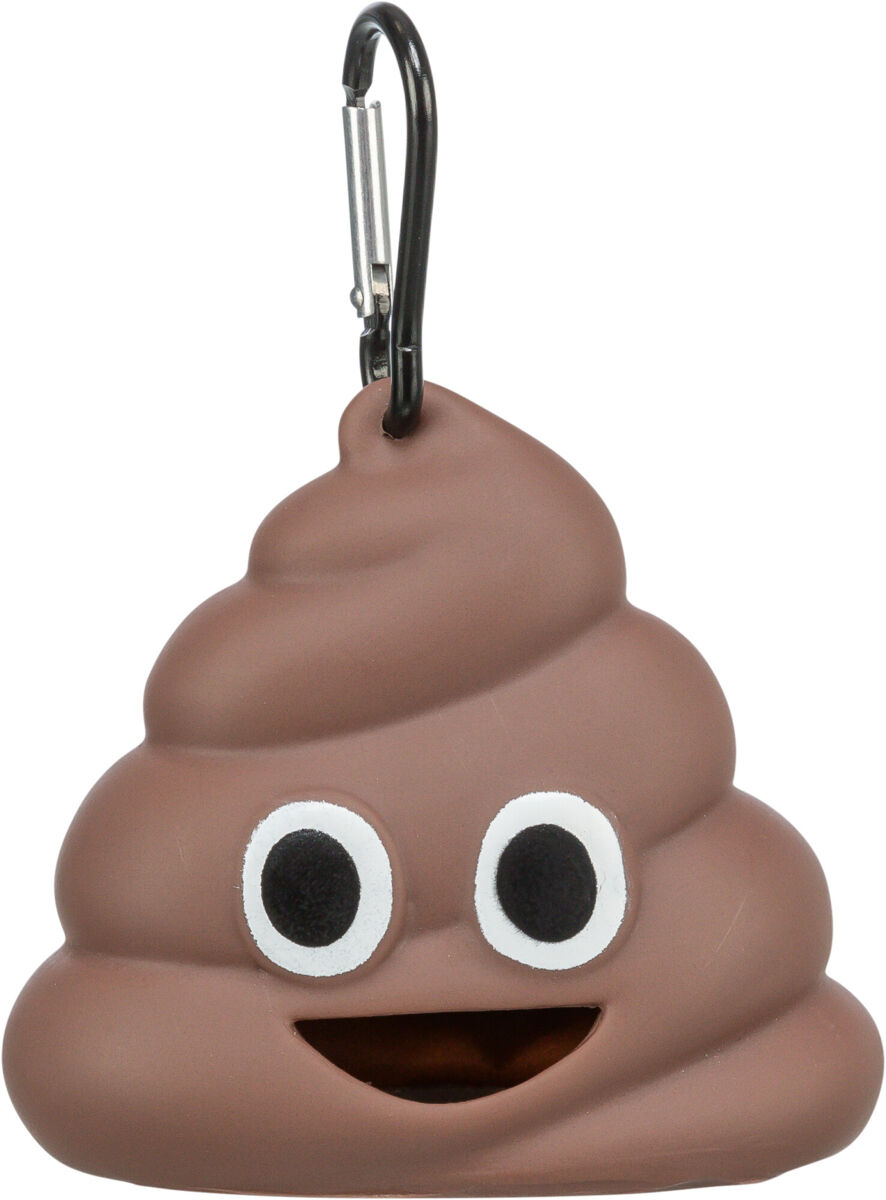 Kotbeutelspender, 8×5cm, 1 × 15 Btl., braun Kotbeutelspender, 8×5cm, 1 × 15 Btl., braun