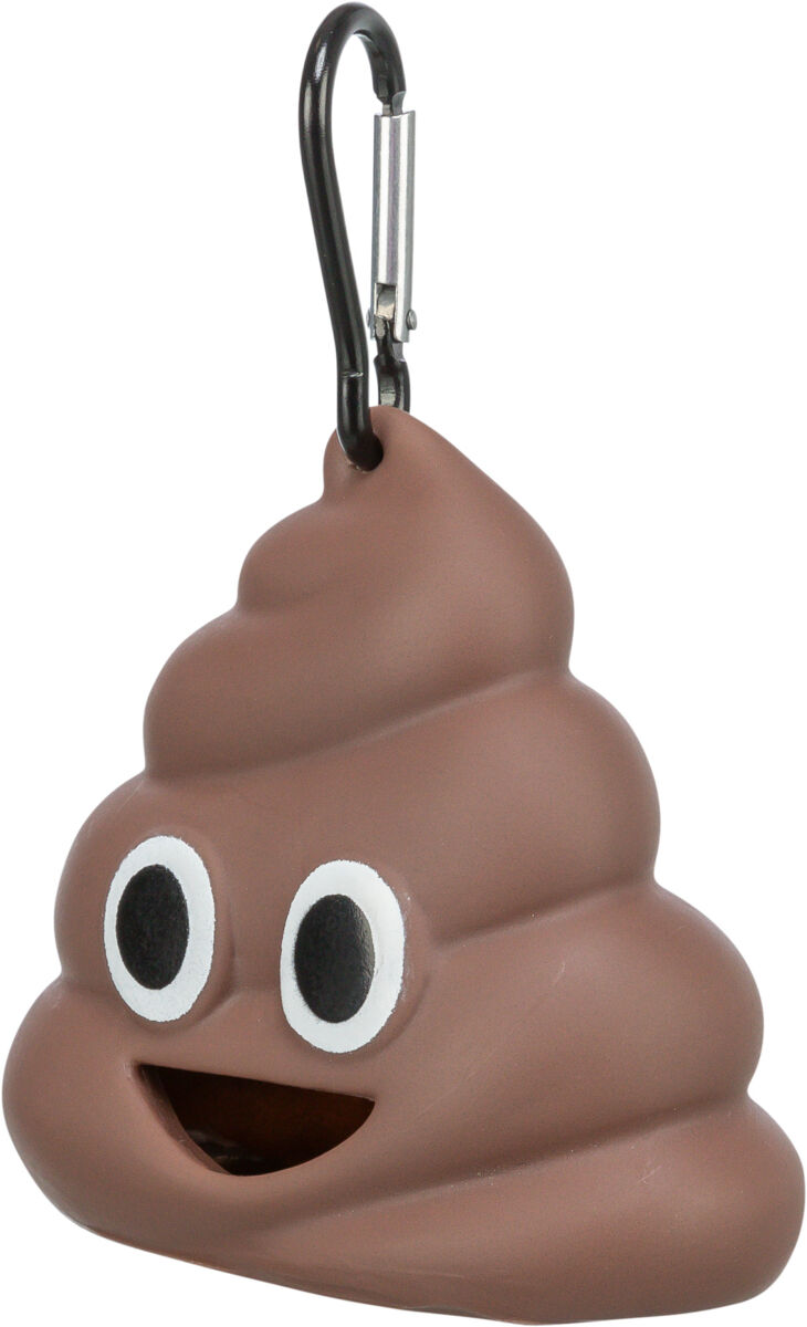 Kotbeutelspender, 8×5cm, 1 × 15 Btl., braun Kotbeutelspender, 8×5cm, 1 × 15 Btl., braun