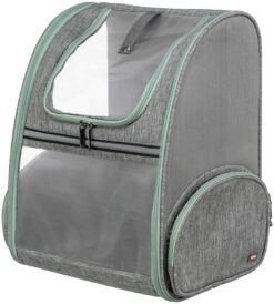 Alternative view of Sac à dos Chloé, 39×43×27cm, gris clair